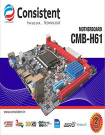 Consistent CMB H61 DDR3 Motherboard  With NVME slot