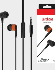 itel L20 Pro Wired Earphone Super Bass Driver Music Call Control