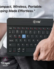 Evm EnEdge WLKM Type -C Wireless Keyboard 5.0 BT Rechargable Battery