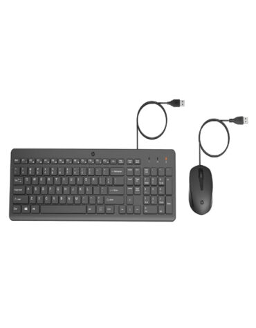 HP KM180 Wired Series usb Keyboard and Mouse Combo set 1300 dpi