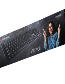 Coconut Orange Membrane Keyboard Desktop & Laptop