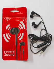 itel K9 Wired Earphone with in-line Mic, 10mm Bass Boost Drivers