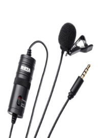BOYA BY-M1 Omni Directional Lavalier Microphone with 20ft Audio Cable
