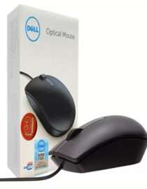 Dell MS116 Wired Optical Mouse, 1000DPI, LED Tracking, Scrolling Wheel
