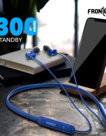 FRONTECH BASSHUNTER Wireless Neckband Earphone | Magnetic Buds