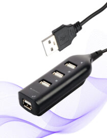 Zebronics ZEB-90HB USB Hub, 4 Ports, Pocket Sized