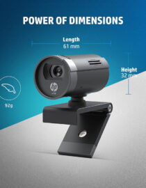 HP w100 480P Digital Webcam with Mic,Wide Angle Video Calling